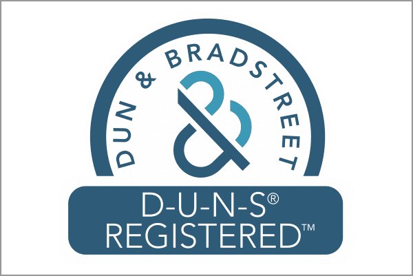 DUNS Registered by Dun & Bradstreet